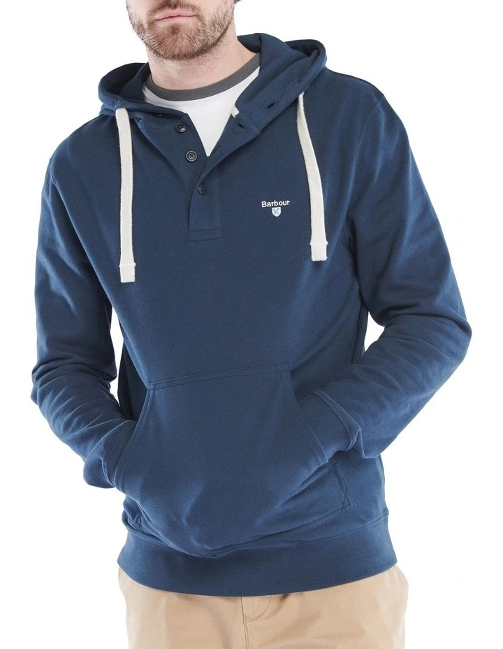 Barbour Hetton Hoodie In Navy 6 Barbour Hetton Hoodie In Navy - Image 4