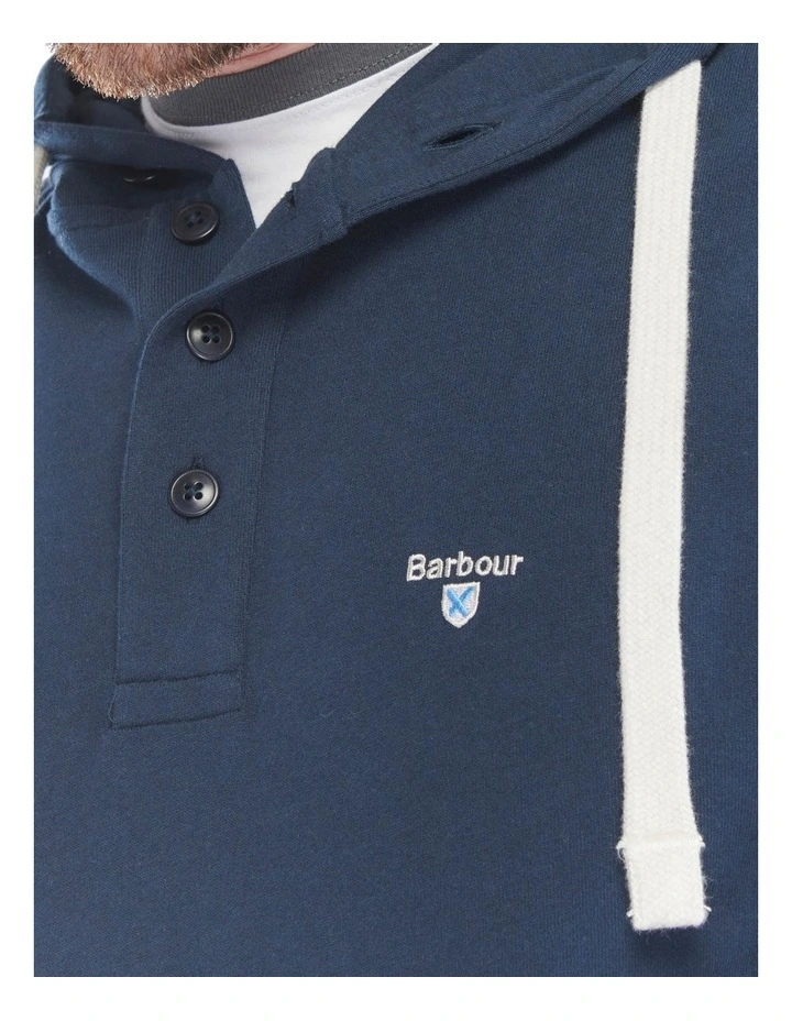 Barbour Hetton Hoodie In Navy 7 Barbour Hetton Hoodie In Navy - Image 5