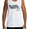RVCA VA Blur Tank In White