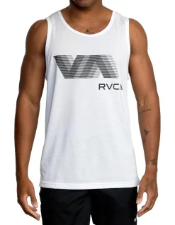 RVCA VA Blur Tank In White
