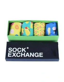 Living Today Food Socks Gift Box 4 Pack -Coats Sales Store 932273740 2 720x928