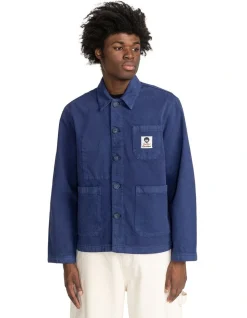 Element Atelier Jacket In Indigo