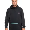 Quiksilver Big Logo Tech Technical Hoodie In True Black -Coats Sales Store 933699520 1 720x928