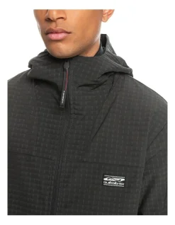 Quiksilver The Endurancey Zip Up Hoodie In Phantom -Coats Sales Store 933699970 4 720x928
