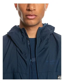 Quiksilver Summit Run Technical Windbreaker In Insignia Blue -Coats Sales Store 933858730 5 720x928