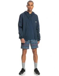 Quiksilver Summit Run Technical Windbreaker In Insignia Blue -Coats Sales Store 933858730 7 720x928