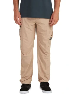 Quiksilver Waterman Captain 2.0 Cargo Pants In Incense