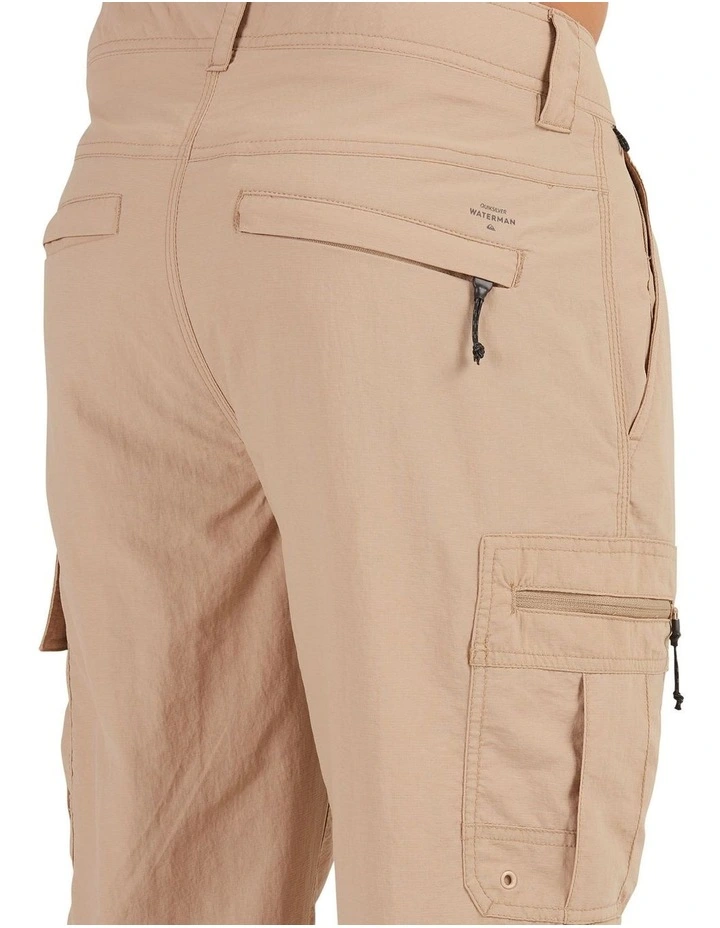 Quiksilver Waterman Captain 2.0 Cargo Pants In Incense 6 Quiksilver Waterman Captain 2.0 Cargo Pants In Incense - Image 4