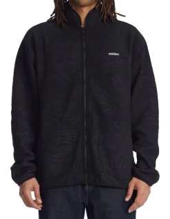DC Outsider Zip Up Fleece In Multi