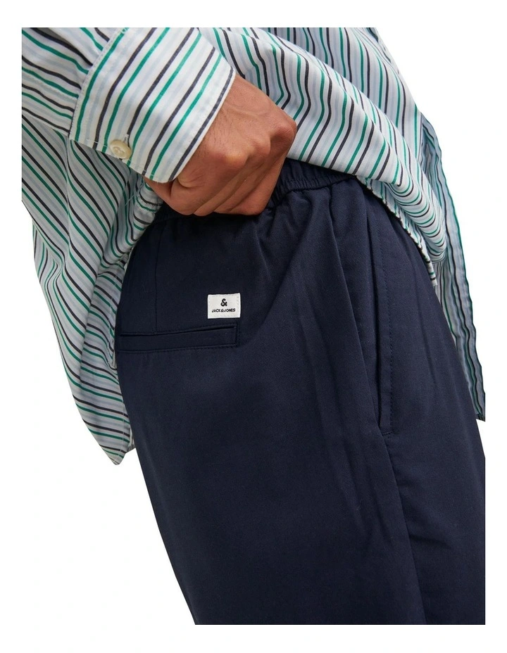 Jack & Jones Ace Marlo Pants In Navy Blazer 6 Jack & Jones Ace Marlo Pants In Navy Blazer - Image 4