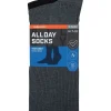All Day Socks Fine Cotton Textured Socks 2-Pack In Charcoal -Coats Sales Store 936905050 1 720x928