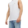 Jack & Jones Holitropical Tank Top In Bright White