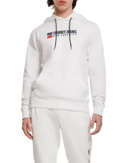 Tommy Jeans Athletics Hoodie In White