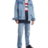 Tommy Jeans Archive Oversize Jacket In Denim Light -Coats Sales Store 937307170 1 720x928