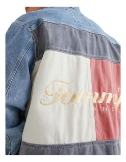 Tommy Jeans Archive Oversize Jacket In Denim Light 8 Tommy Jeans Archive Oversize Jacket In Denim Light -Coats Sales Store 937307170 3 720x928