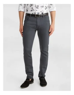 Yd. Nicol Skinny Chinos In Charcoal