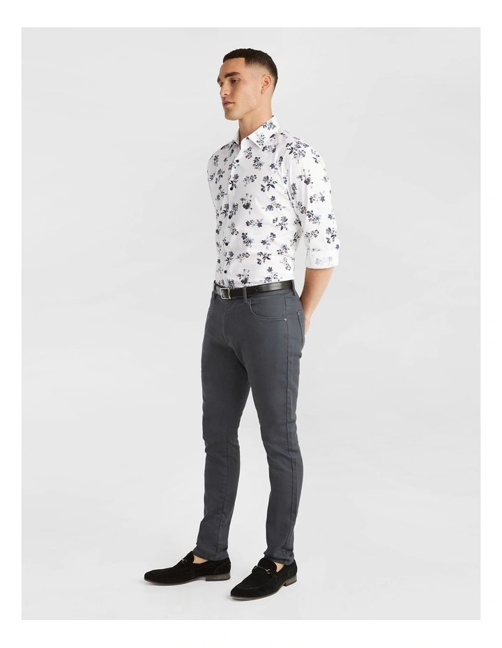 Yd. Nicol Skinny Chinos In Charcoal 6 Yd. Nicol Skinny Chinos In Charcoal - Image 4