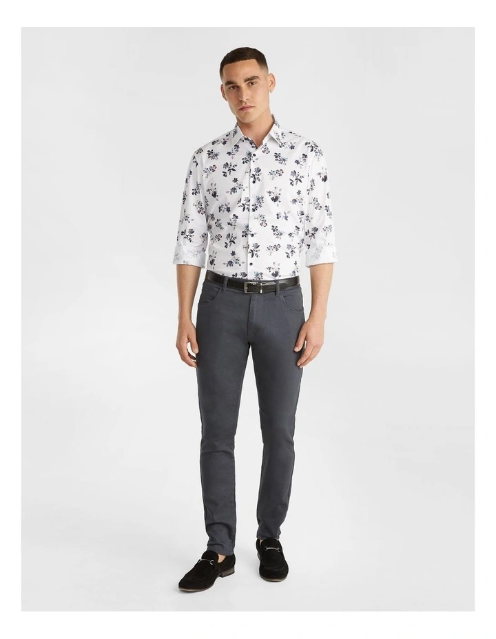 Yd. Nicol Skinny Chinos In Charcoal 7 Yd. Nicol Skinny Chinos In Charcoal - Image 5