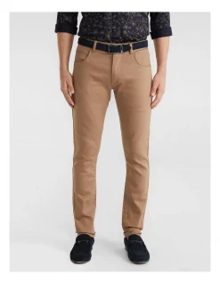 Yd. Nicol Skinny Chino In Toffee