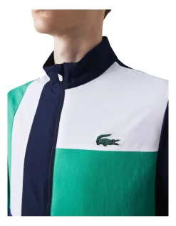 Lacoste Team Leader Poly Tracksuit Navy/Green -Coats Sales Store 937861660 5 720x928