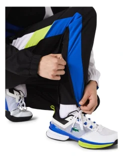 Lacoste Team Leader Poly Tracksuit In White/Black -Coats Sales Store 937862830 5 720x928