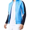 Lacoste Technical Poly Track Jacket In Blue -Coats Sales Store 937863550 1 720x928