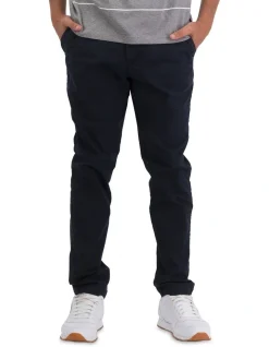 American Eagle Flex Slim Khaki Pant In Navy