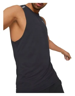 Puma Train Jacquard Tank In Black