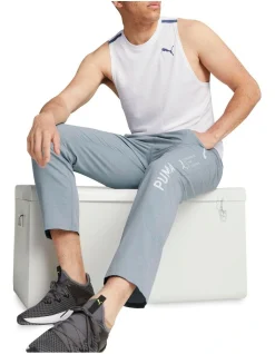 Puma Train Jacquard Tank In White