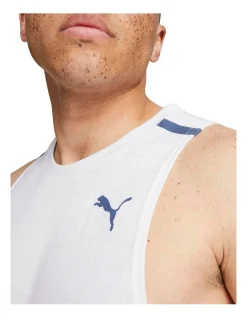 Puma Train Jacquard Tank In White -Coats Sales Store 938518840 4 720x928