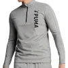 Puma Fit Polyspan 1/2 Zip In Grey -Coats Sales Store 938520010 1 720x928