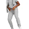Puma Power Sweatpants In Light Gray Heather
