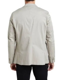 Oxford Daniel Cotton Stretch Casual Jacket In Beige -Coats Sales Store 938932750 3 720x928