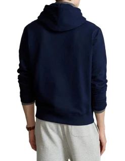 Polo Ralph Lauren The RL Fleece Hoodie In Navy -Coats Sales Store 939153250 2 720x928