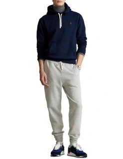 Polo Ralph Lauren The RL Fleece Hoodie In Navy -Coats Sales Store 939153250 3 720x928