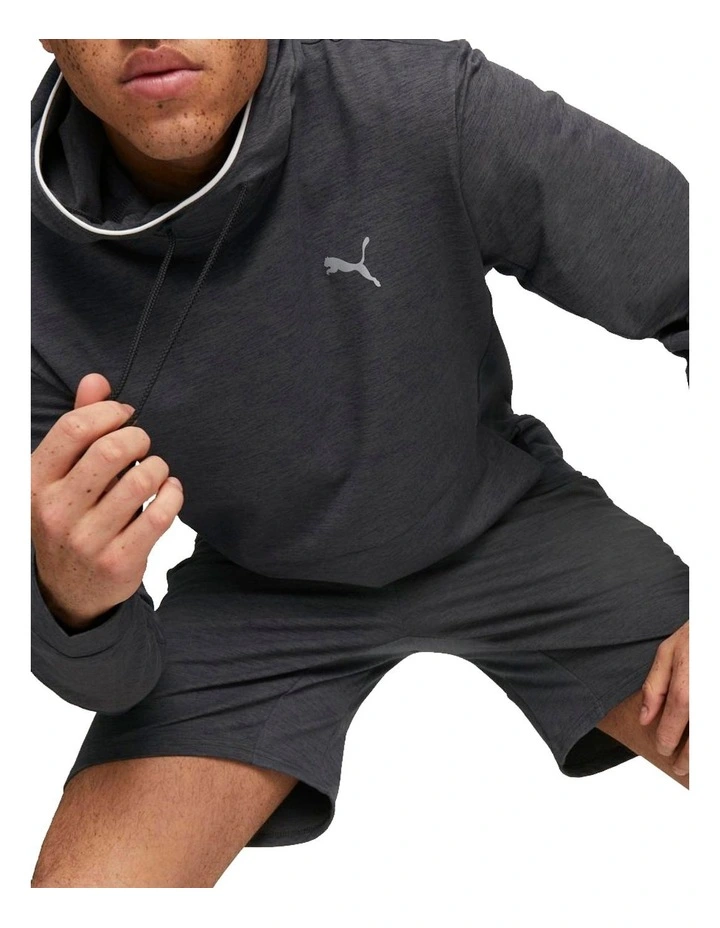 Puma Train Cloudspun Hoodie In Black 3 Puma Train Cloudspun Hoodie In Black