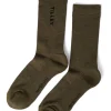 Tilley Merino Outdoor Sock In Khaki