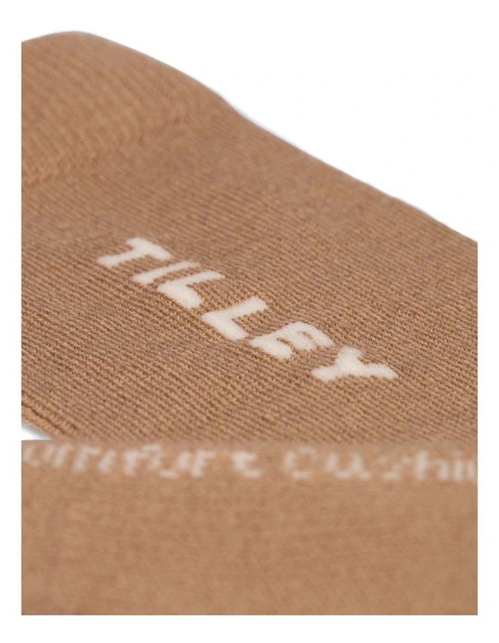 Tilley Merino Outdoor Sock In Camel 7 Tilley Merino Outdoor Sock In Camel - Image 5
