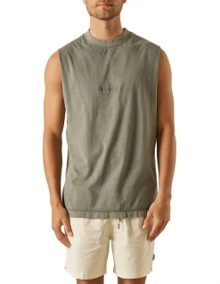 Article One Tonal Logo Muscle In Moss