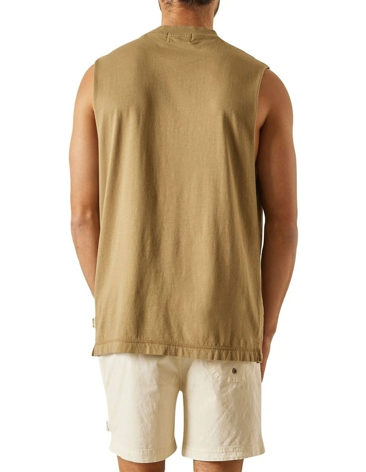 Article One Tonal Logo Muscle In Sahara 6 Article One Tonal Logo Muscle In Sahara - Image 4