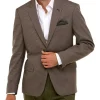Brooksfield Houndstooth Blazer In Brown -Coats Sales Store 943184980 1 720x928