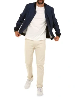 Brooksfield Herringbone Bomber Jacket In Navy 9 Brooksfield Herringbone Bomber Jacket In Navy -Coats Sales Store 943185070 4 720x928