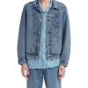 Levi's Type I Trucker Jacket In Medium Indigo Stonewash -Coats Sales Store 943306300 1 720x928