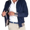 Mckinnon Suede Leather Zip Bomber Jacket -Coats Sales Store 943965190 1 720x928