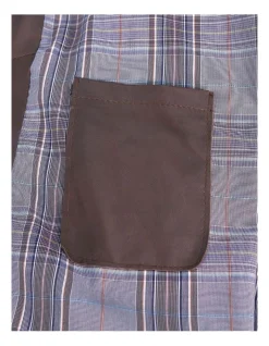 Mckinnon Shirt Collar Leather Jacket Dark Brown -Coats Sales Store 943965730 7 720x928