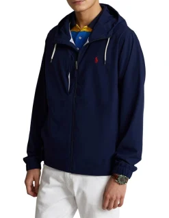 Polo Ralph Lauren Packable Hooded Jacket In Navy