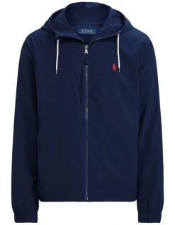 Polo Ralph Lauren Packable Hooded Jacket In Navy -Coats Sales Store 944193340 4 1 720x928