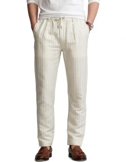 Polo Ralph Lauren Slim Tapered Fit Polo Prepster Pant In Natural