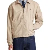 Polo Ralph Lauren Bayport Poplin Jacket In Beige -Coats Sales Store 944522200 1 720x928