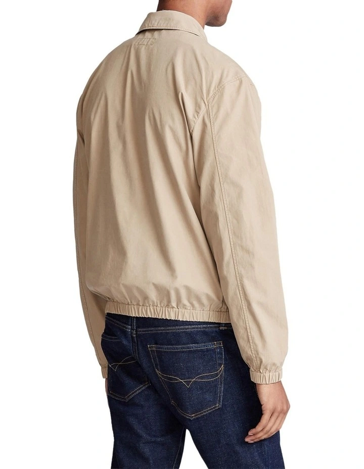 Polo Ralph Lauren Bayport Poplin Jacket In Beige 4 Polo Ralph Lauren Bayport Poplin Jacket In Beige - Image 2